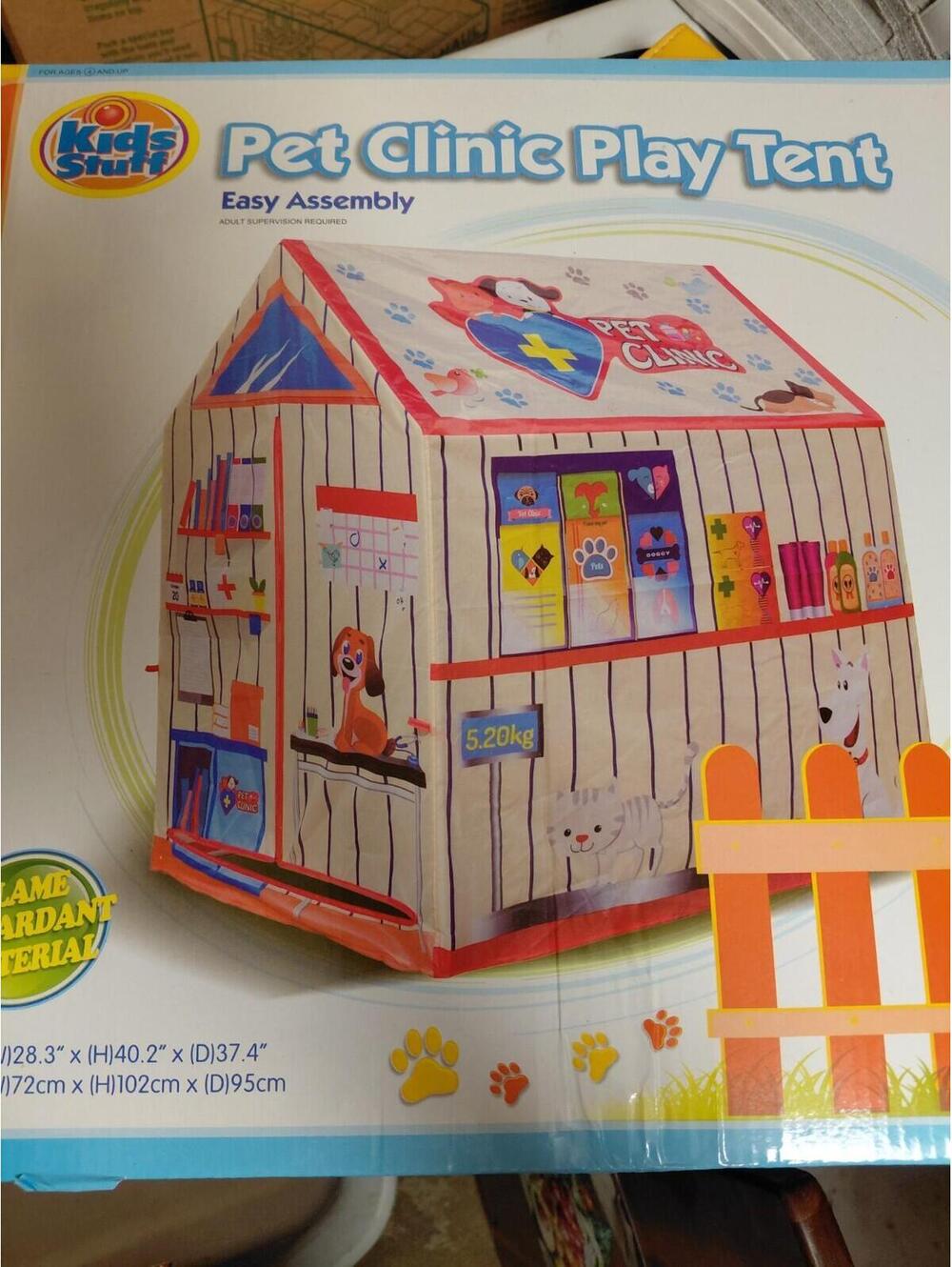 Pet clinic play Tent Kids